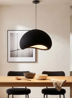 Ellara textured shade light fixture