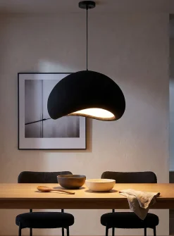 Ellara textured shade light fixture