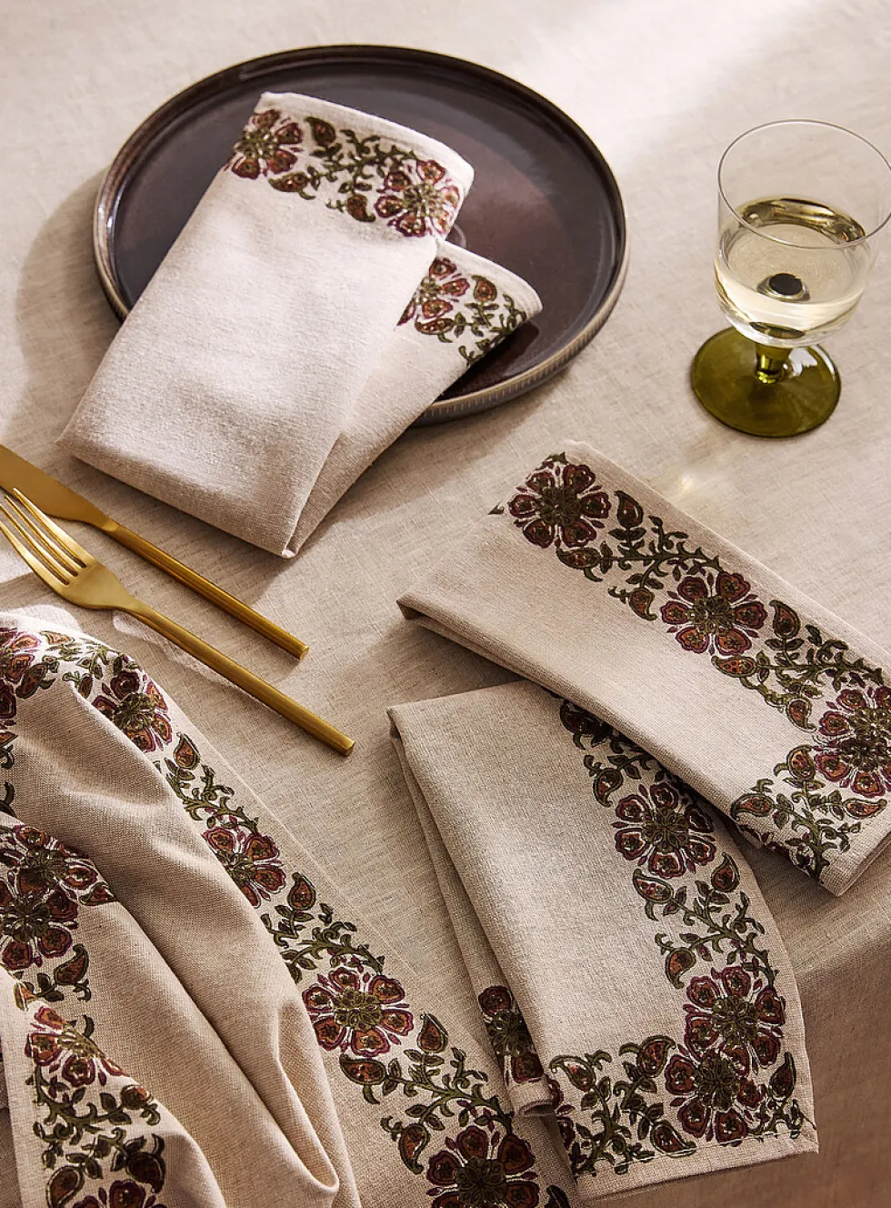 Elysian printed napkins