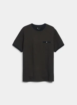 Embossed honeycomb T-shirt
