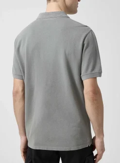 Embroidered emblem polo