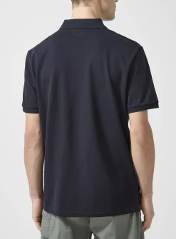 Embroidered emblem polo