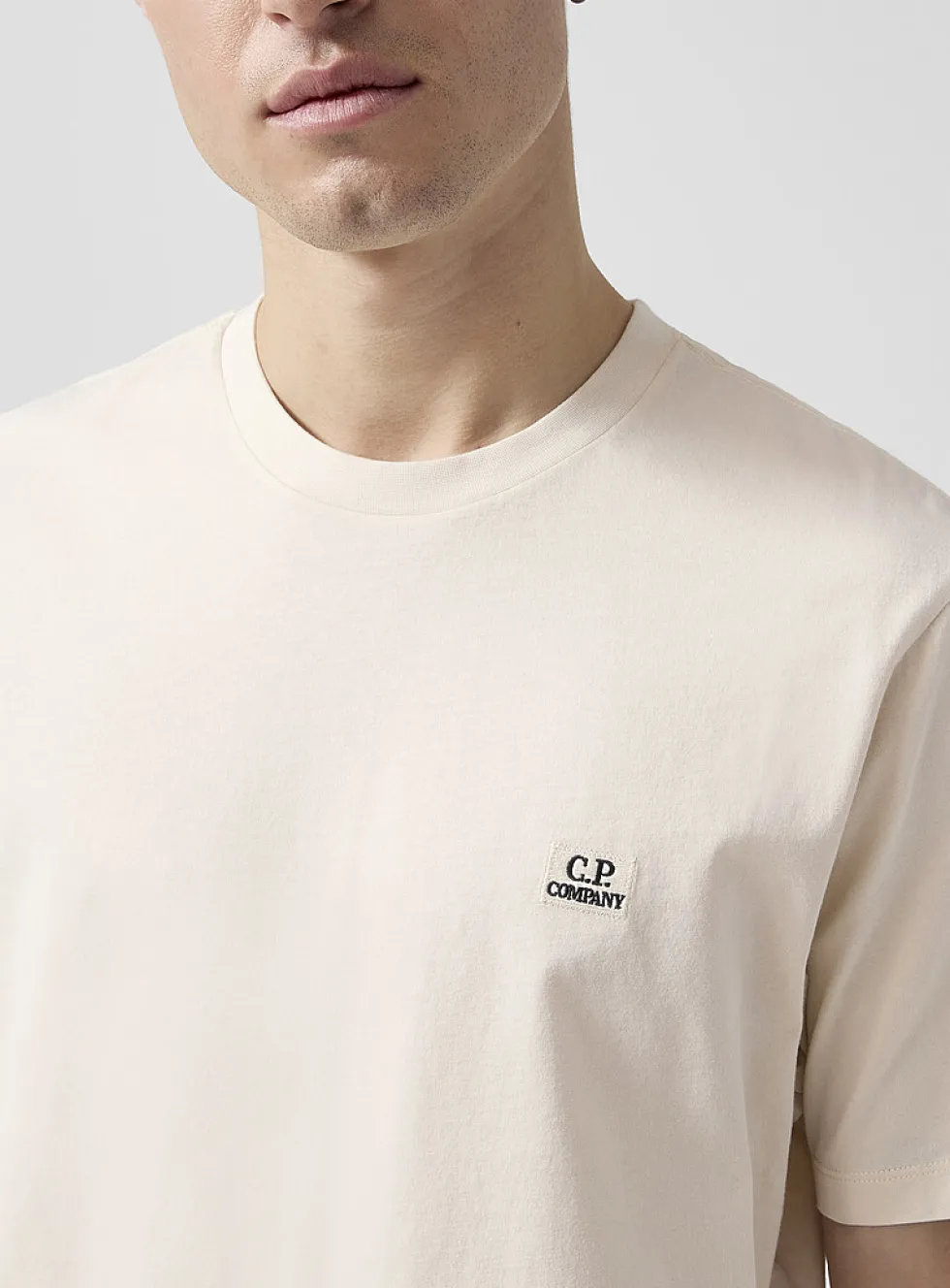 Embroidered frame mini-logo T-shirt