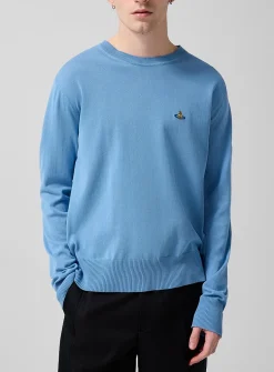 Embroidered orb sweater