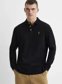 Embroidered rider jersey polo