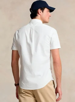 Embroidered rider Oxford shirt