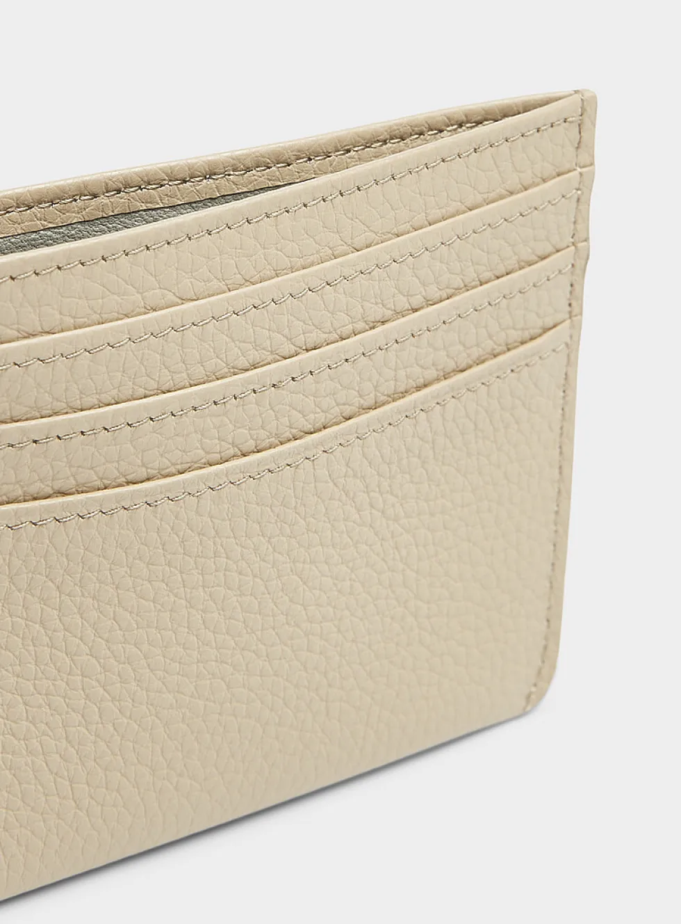 Embroidered signature card case