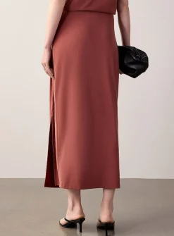 Enature twisted detail skirt