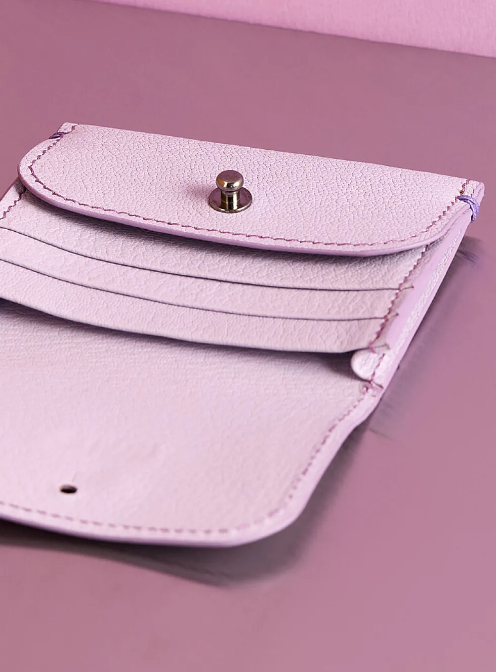 Enveloppe leather wallet