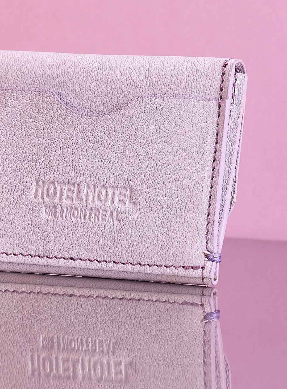 Enveloppe leather wallet