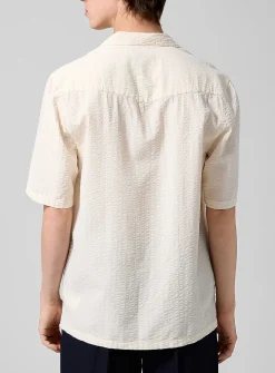 Eren seersucker cabana shirt