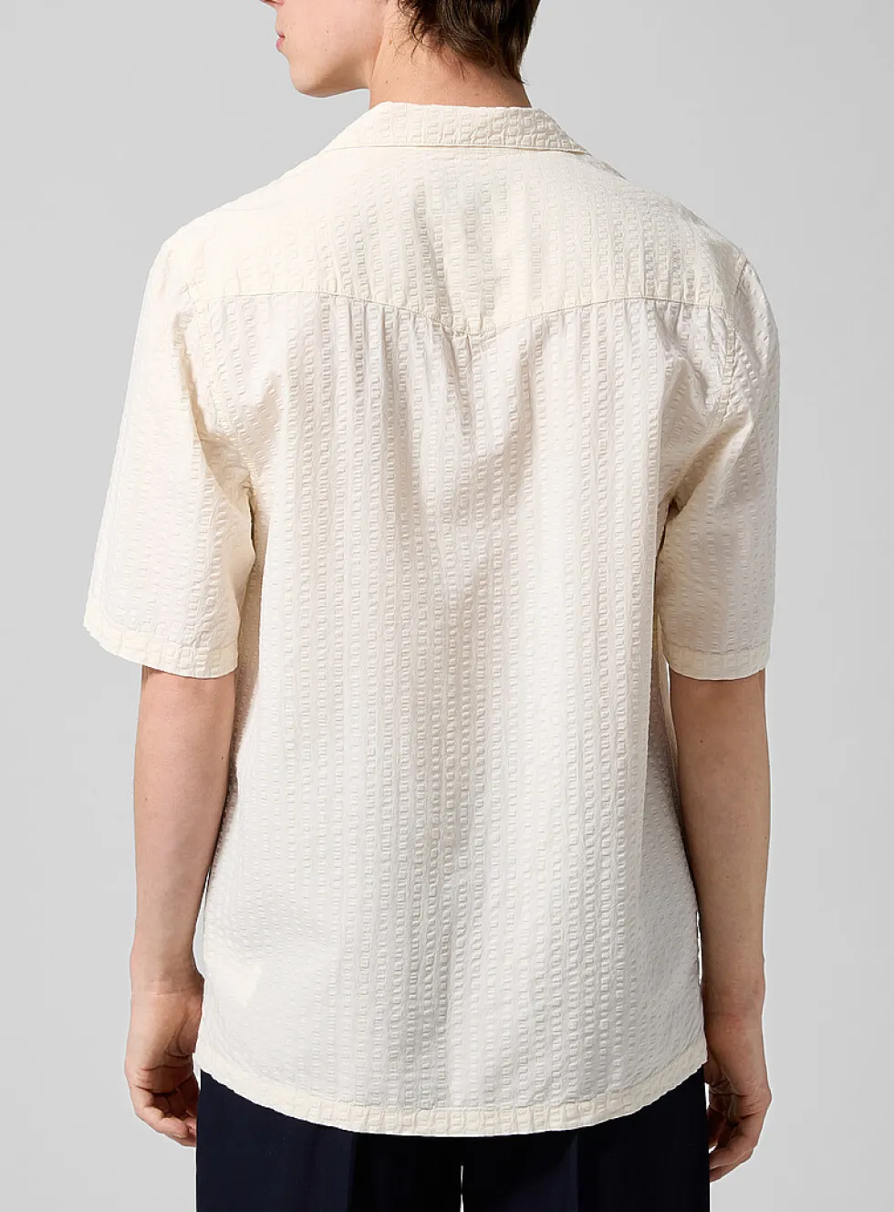 Eren seersucker cabana shirt
