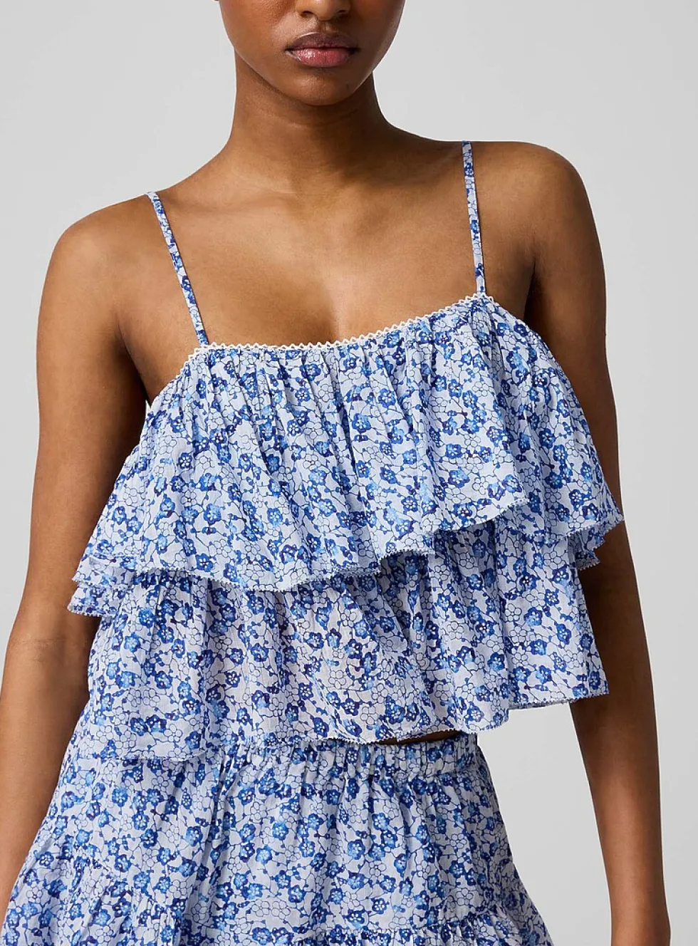 Erisa ruffled top