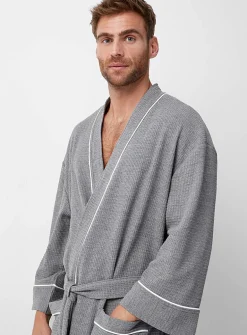 Essential waffled robe