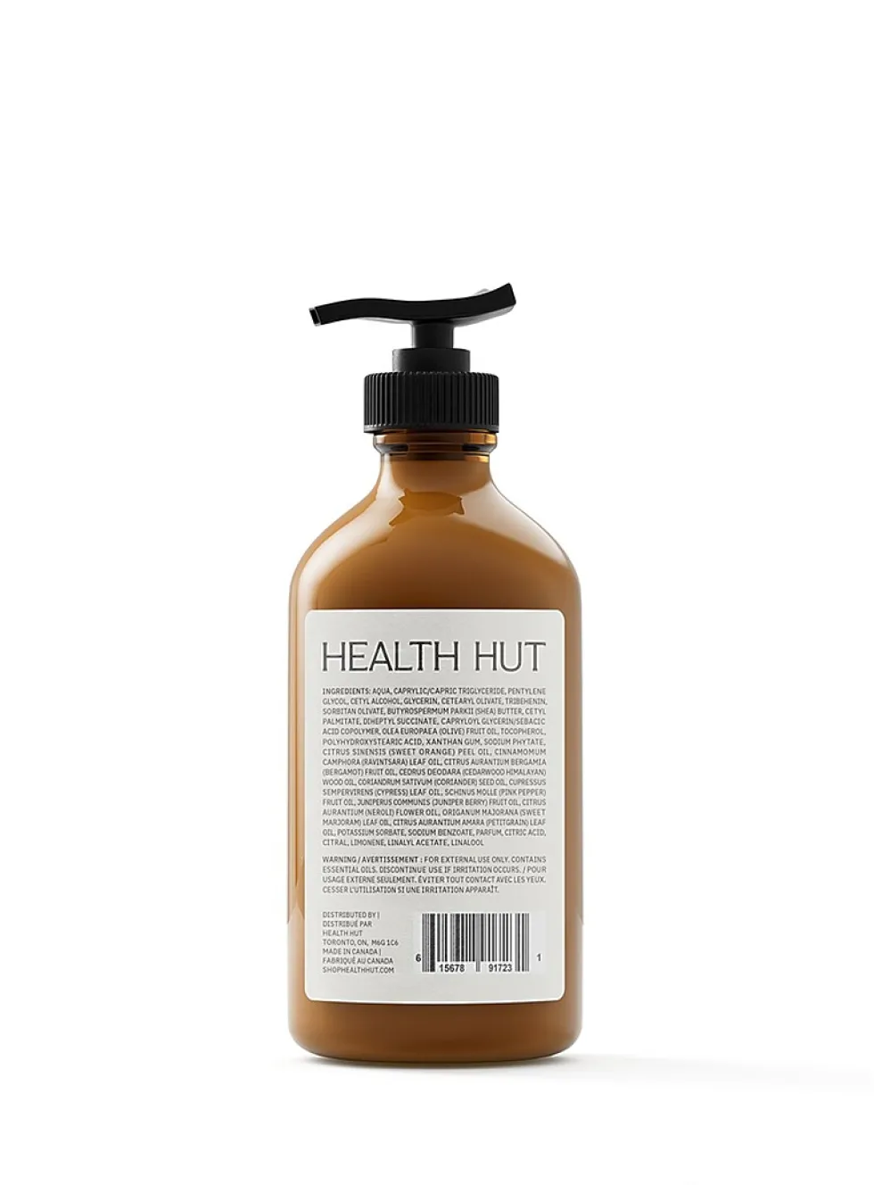 Eucalyptus, petitgrain and amyris hand and body lotion