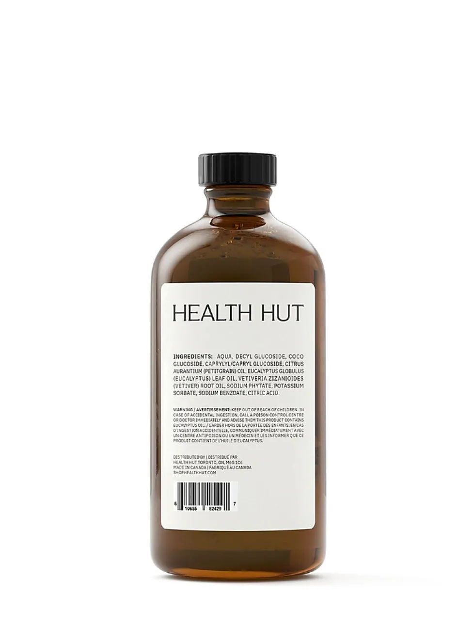 Eucalyptus, vetiver and petitgrain bubble bath