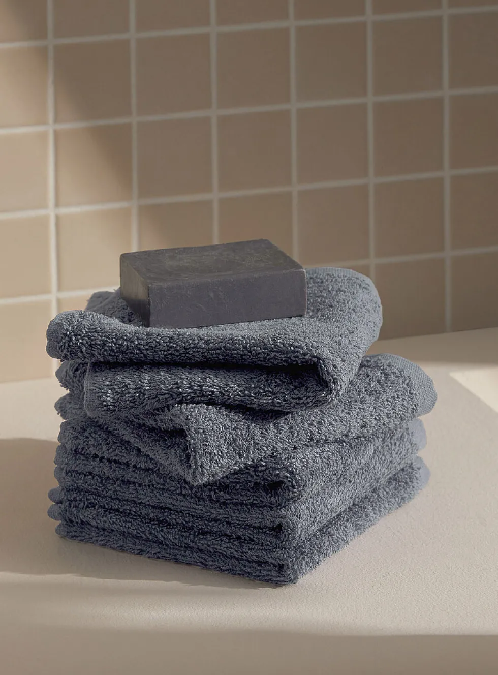 Everyday quick-drying organic cotton facecloths