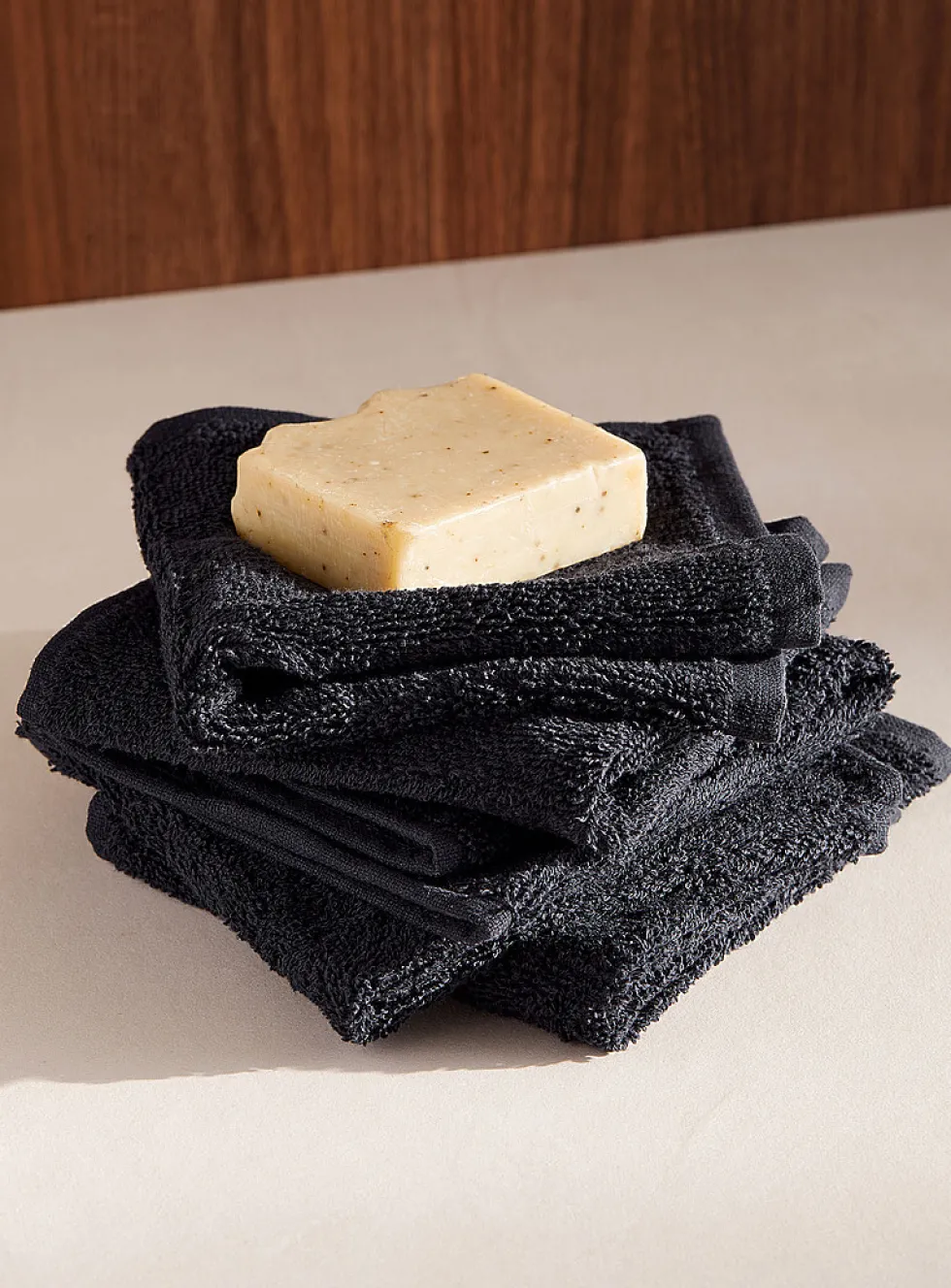 Everyday quick-drying organic cotton facecloths