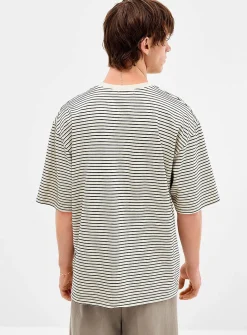 Faded striped T-shirt