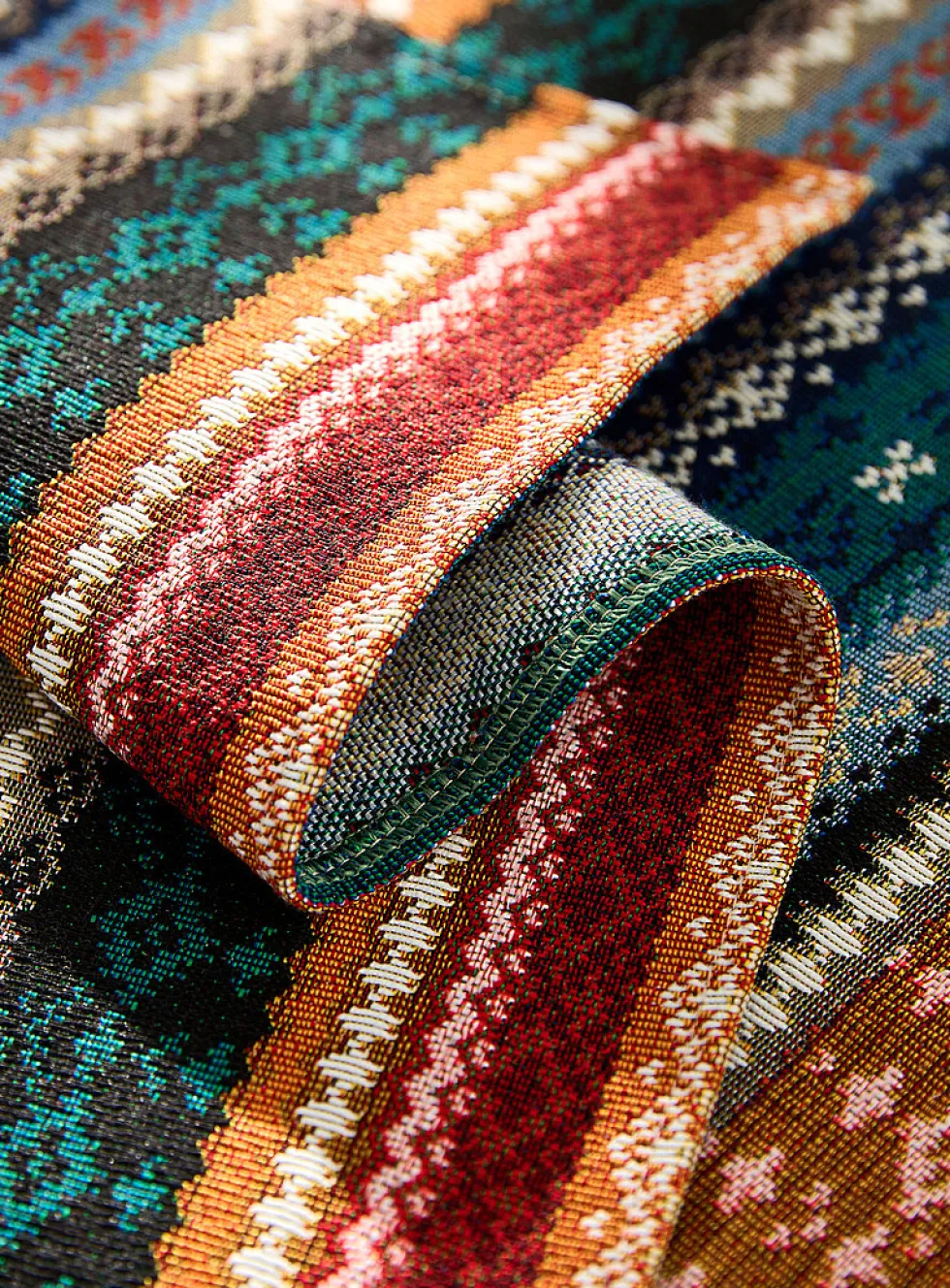 Fair Isle tapestry placemats