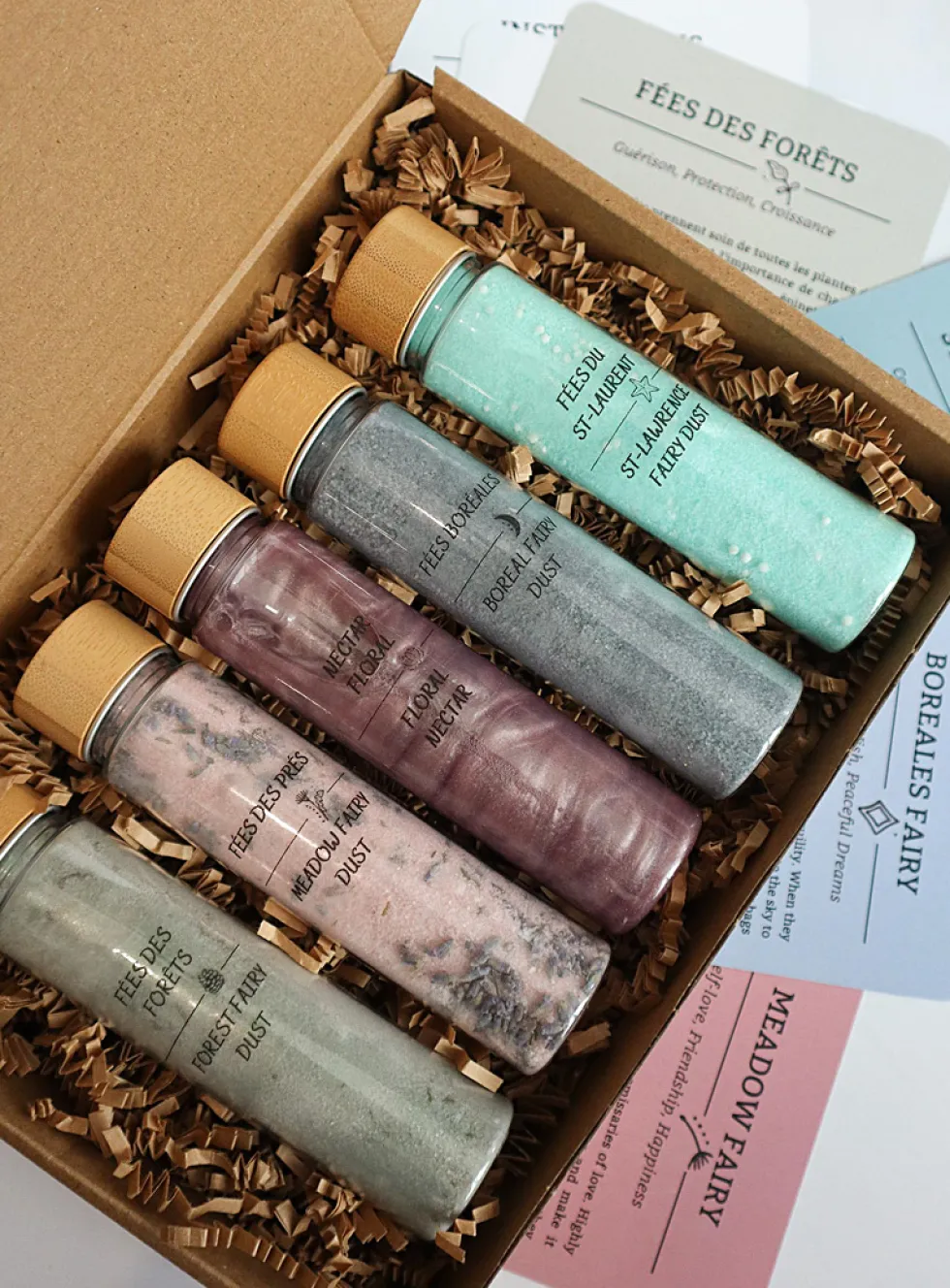 Fairy dust potion box set