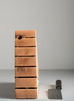 Fan knife block