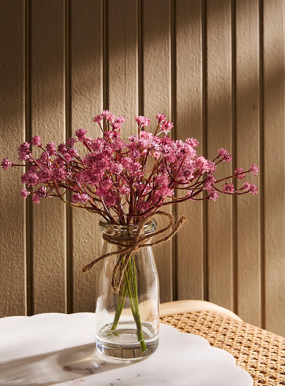 Faux gypsophila bouquet