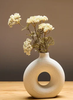 Faux gypsophila white branch