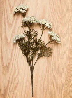 Faux gypsophila white branch