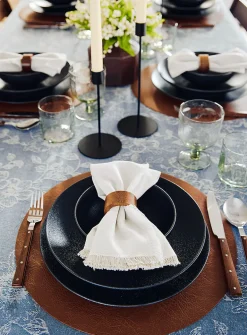 Faux-wood utensils