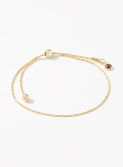 Fine golden chain bracelet