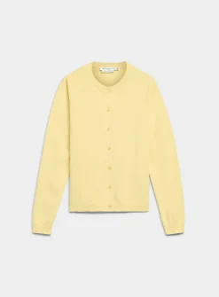 Fine-knit solid essential cardigan