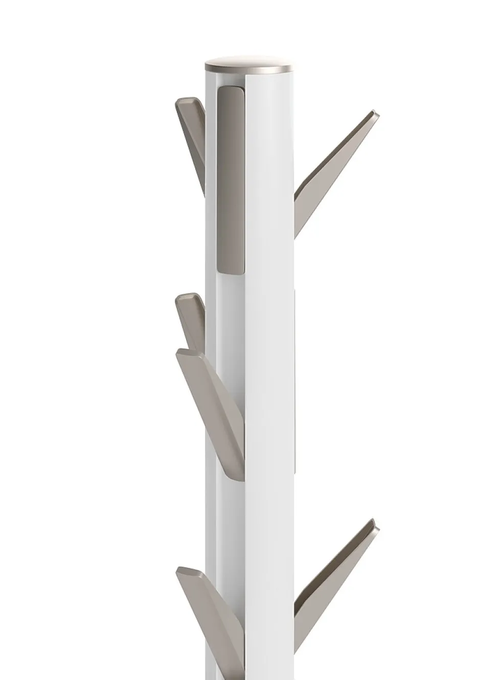 Flapper folding hook coat rack