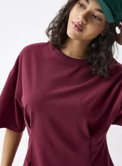Flared T-shirt dress