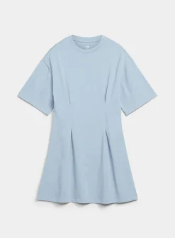 Flared T-shirt dress