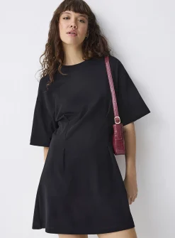 Flared T-shirt dress