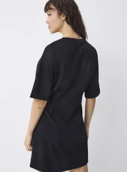 Flared T-shirt dress