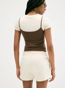 Fleece mini short