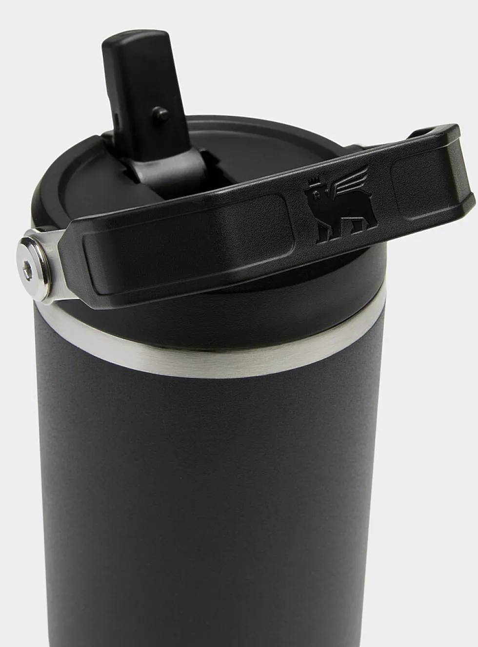 Flip Straw 30 oz insulated handle tumbler