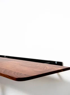 Floating oak shelf