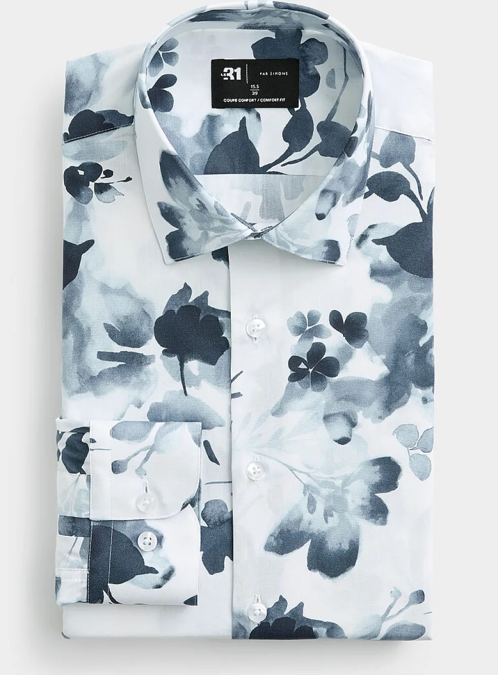 Floral shadow shirt