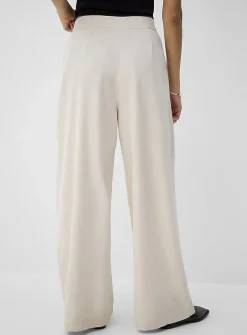 Flowing two-belt wraparound pant