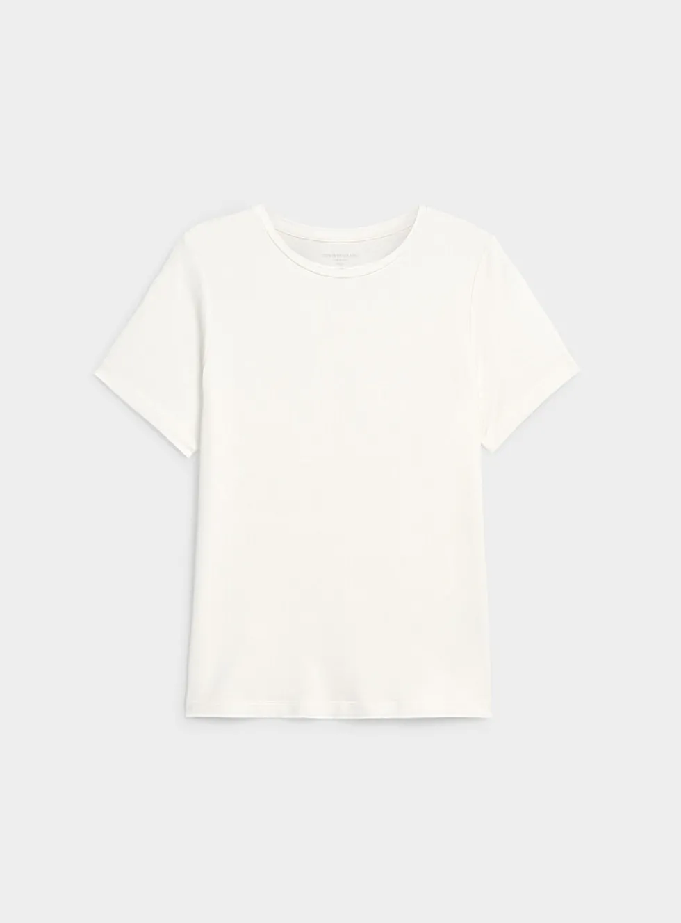 Flowy crew-neck T-shirt