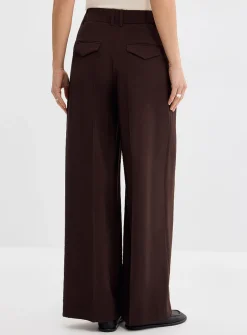 Flowy hammered pant