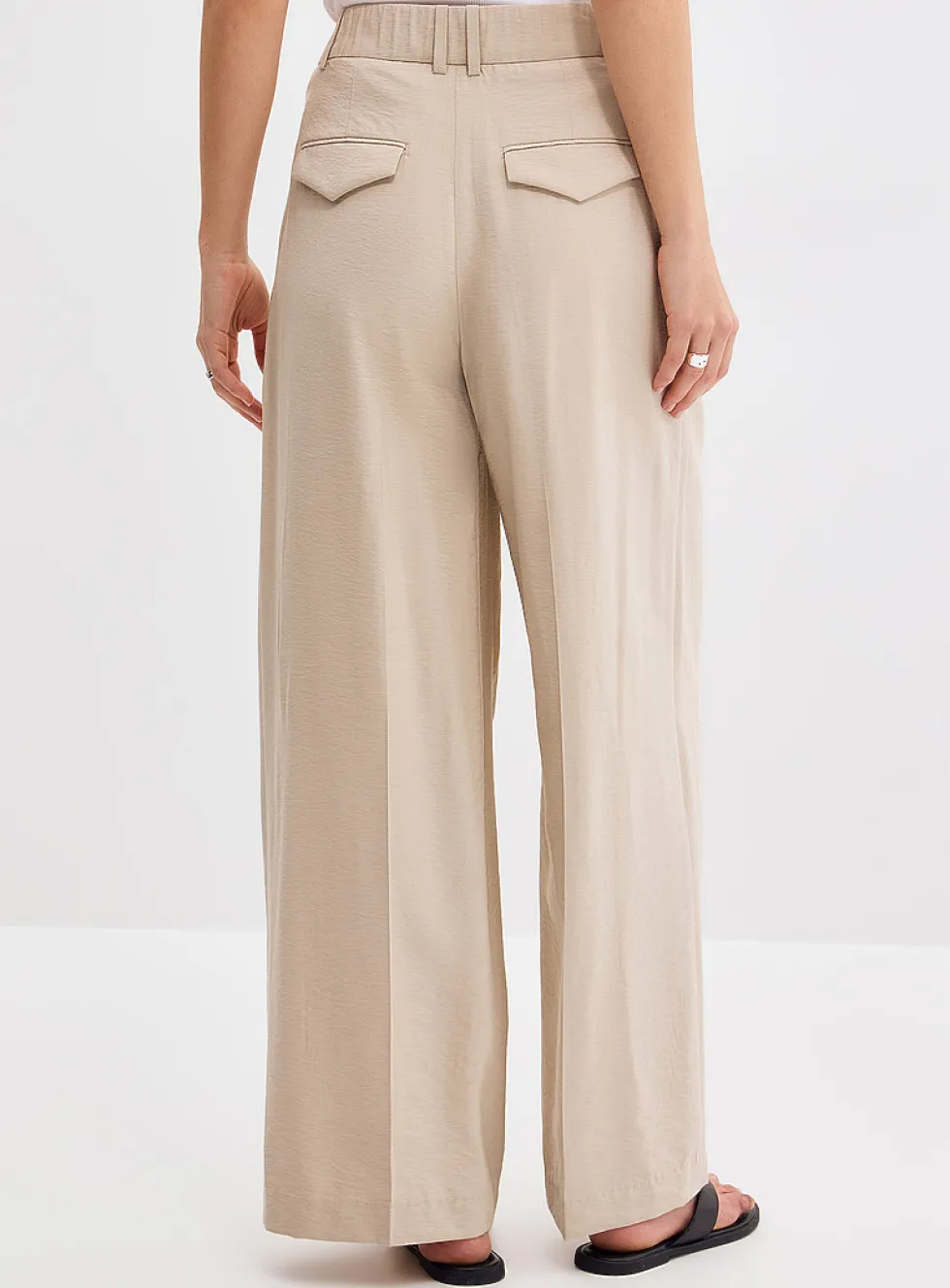 Flowy hammered pant