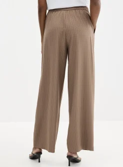 Flowy pinstripe pant