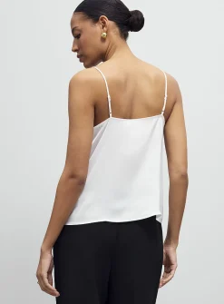 Flowy satiny cami