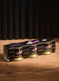 Foie gras trio