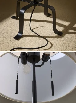 Four-legged floor lamp
