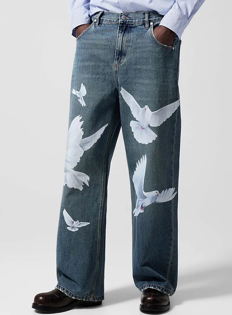 Freedom Doves loose jean